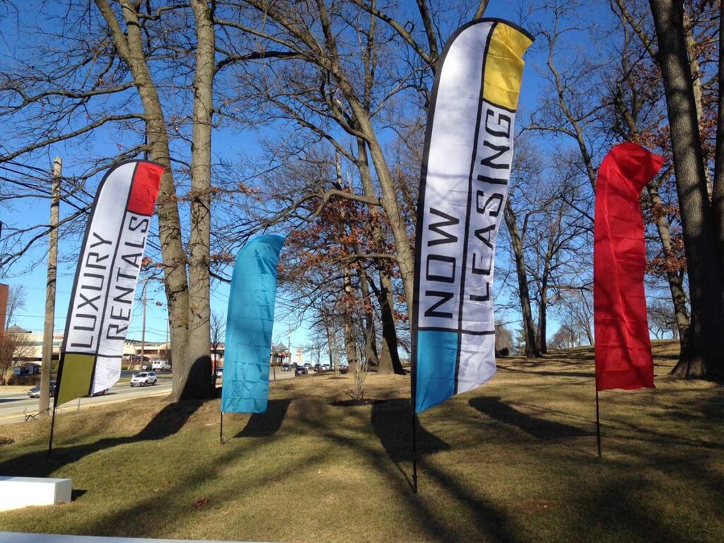 advertising flags flutter flag real estate 4x3 2