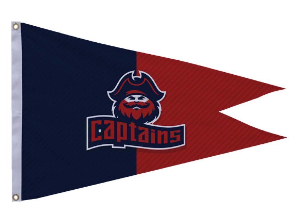 custom flag shape burgee 1