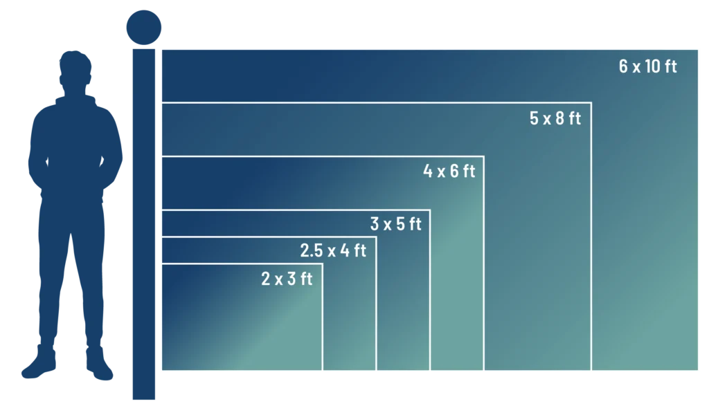 flags standard sizes