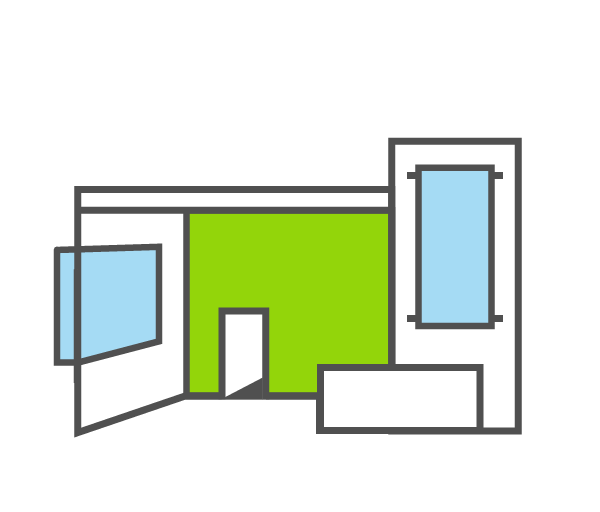 graphic walls and