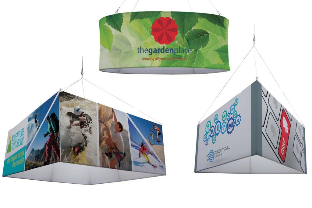 hanging retail interior banners lightweight 1