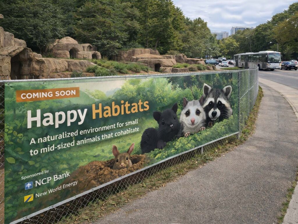 mesh fence banner promotion for zoo 4x3 1