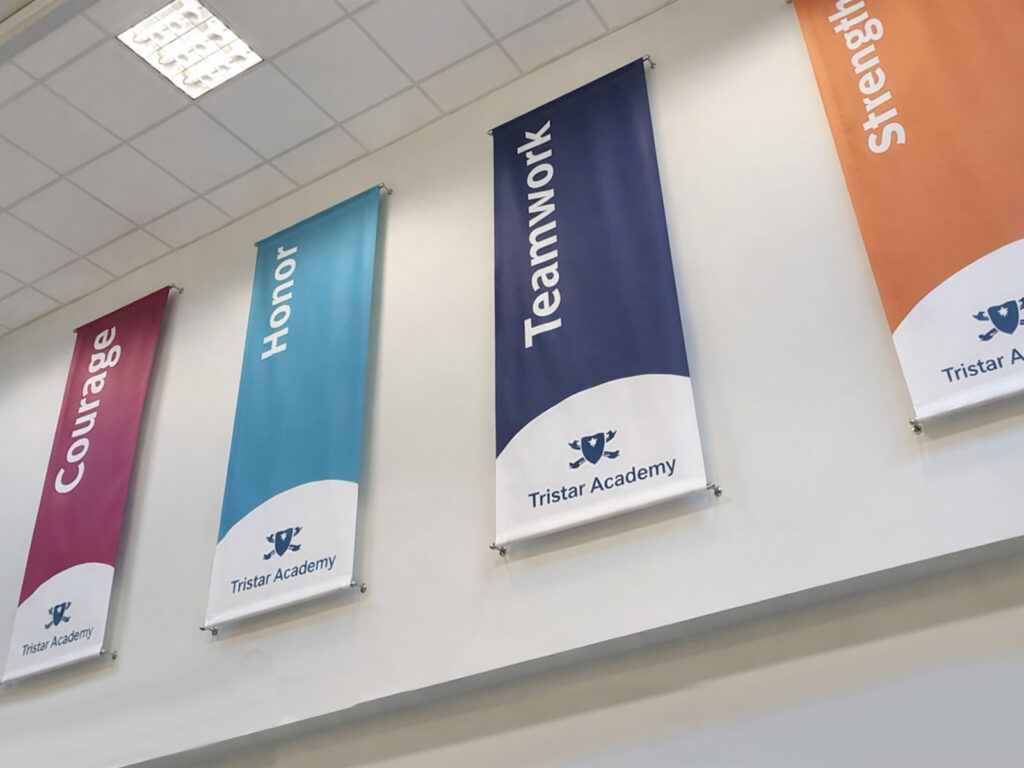 tristar academy gym banners a 4x3 1